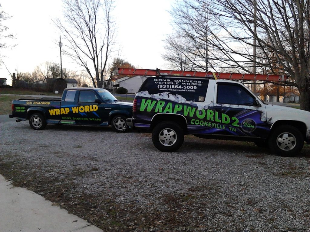 Fleet vehicle wrap